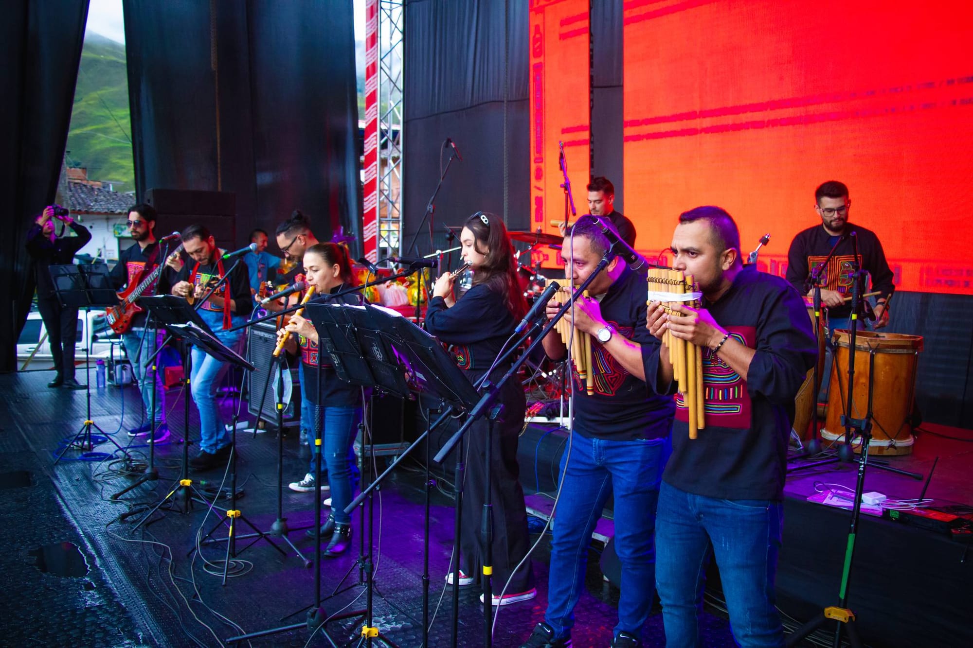 Representación Musical en las Fiestas del Municipio de Urrao